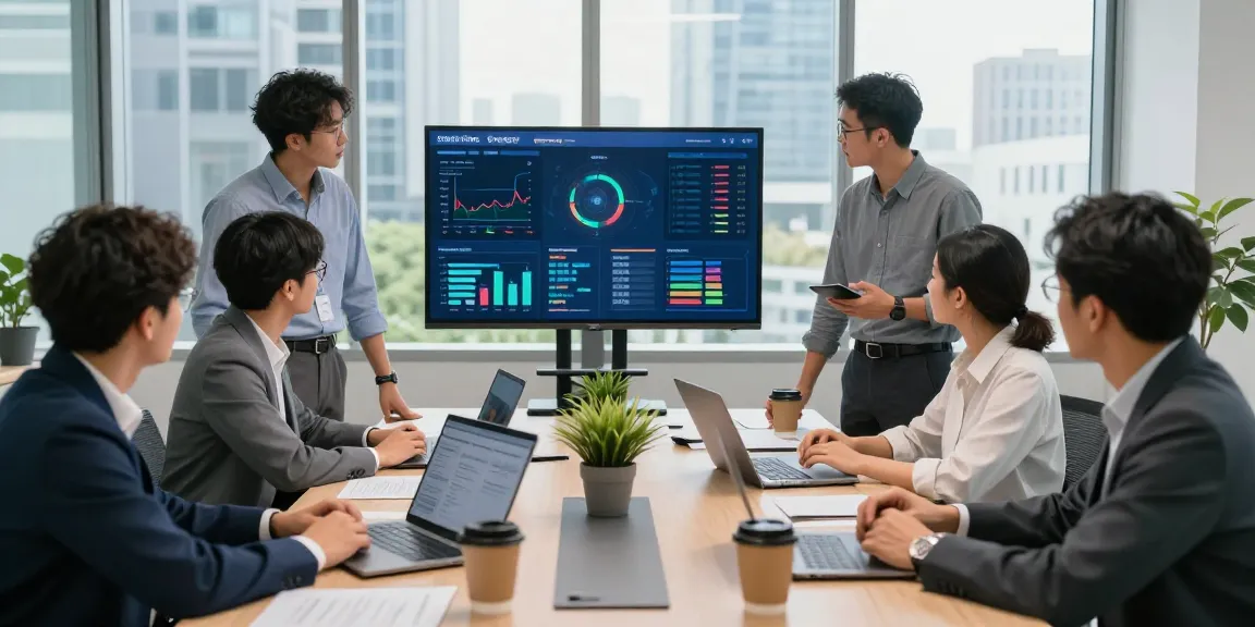 Les professionnels de la finance collaborent sur des solutions de banque numérique.