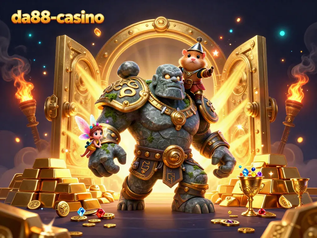 Experience thrilling wins at da88-casino with magical characters and treasures
